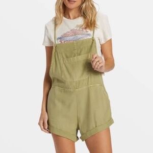 Billabong • Green Wild Pursuit Romper • Size L